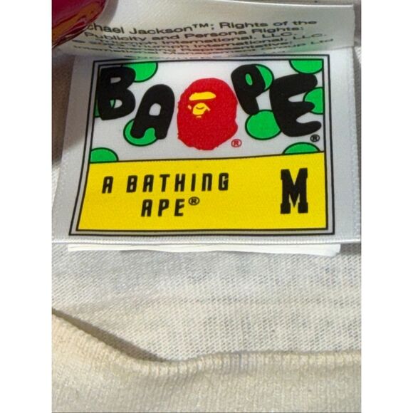 A Bathing Ape Bape Michael Jackson Graphic T-Shirt - Picture 4 of 10